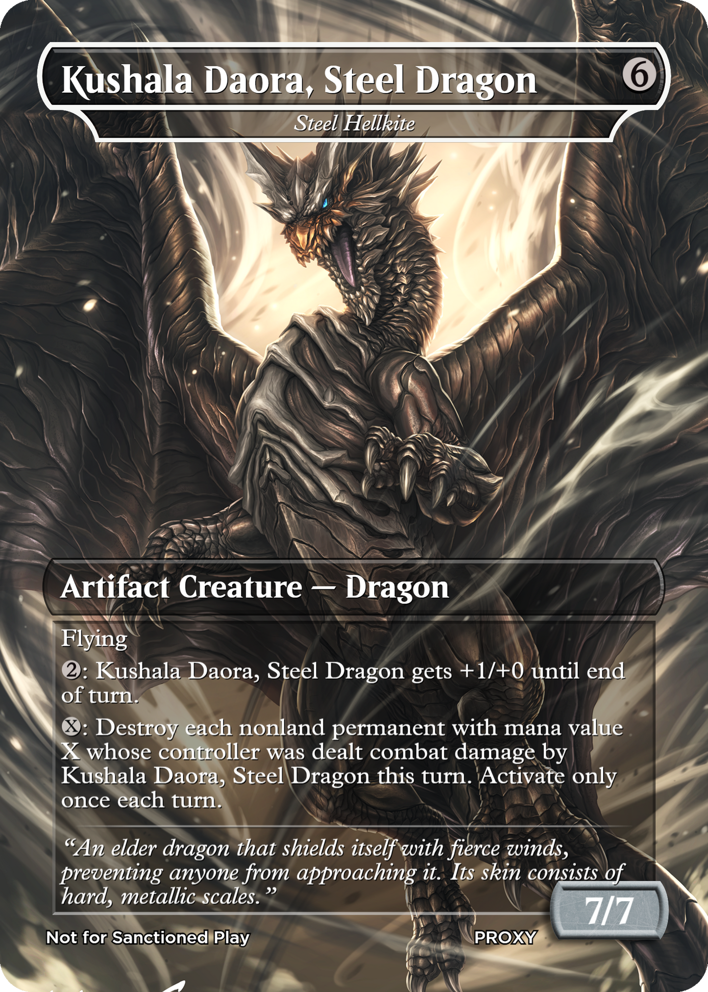 BUNDLE!! Monster Hunter World - Kushala, Kulve Taroth, Nergigante, Xeno & Vaal Hazak - MTG PROXY Video Games/Monster Hunter (Copy)